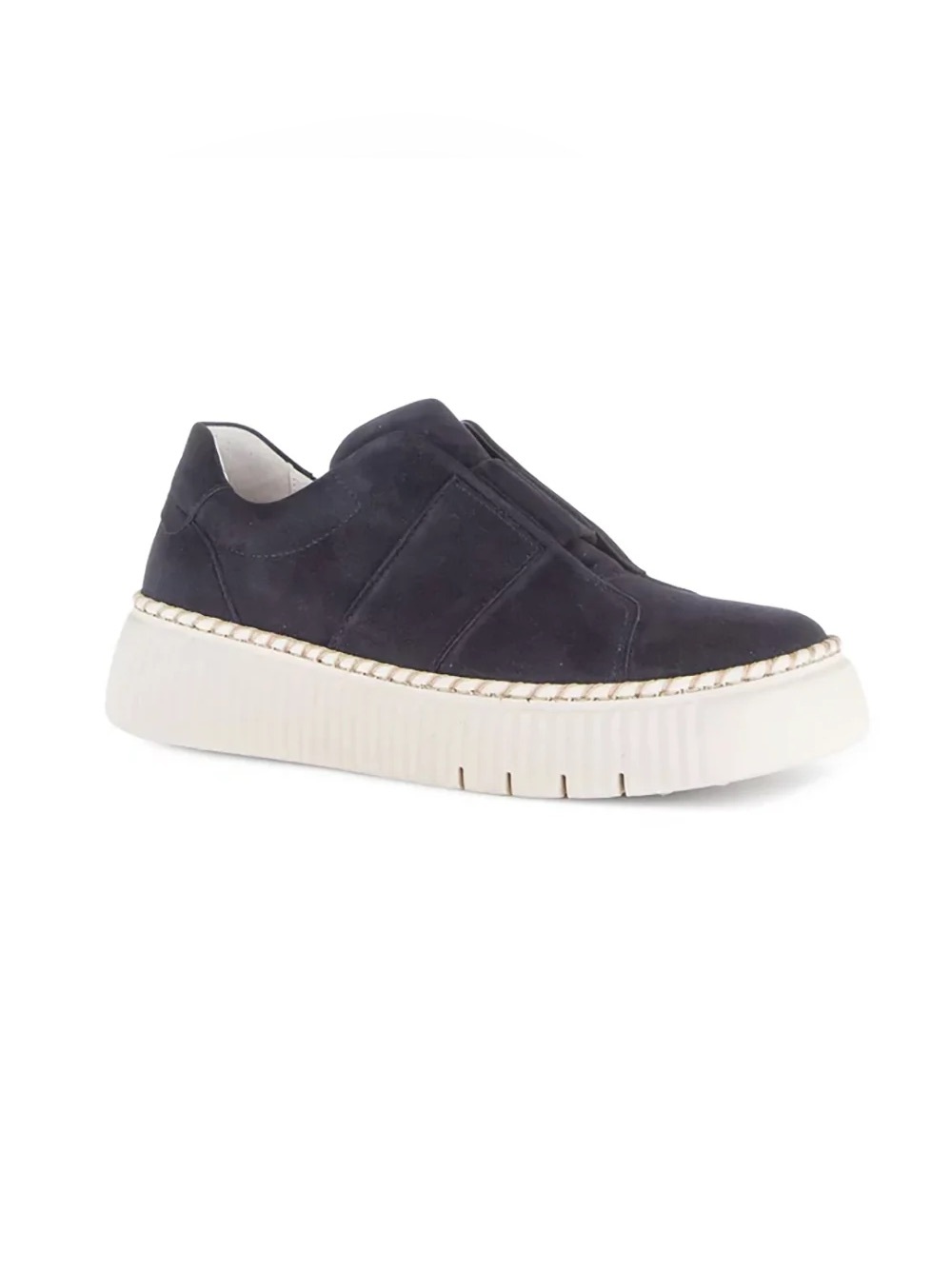 GABOR (6.5) Sneaker Navy Leather Comfort Quality Soft Suede Retro Cushioned